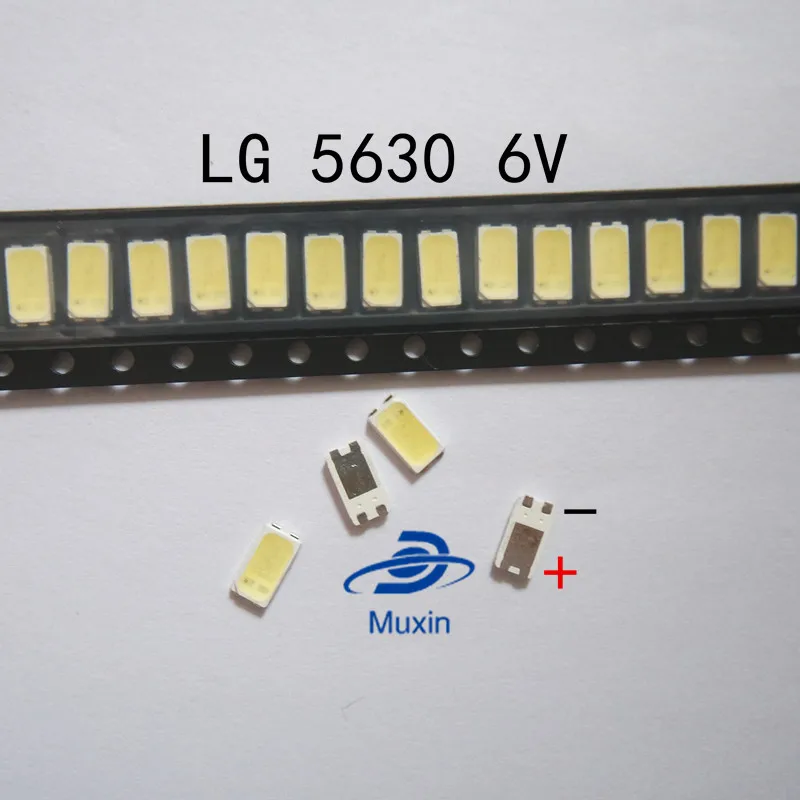 100pcs For LG LED LCD Backlight TV Application Middle Power LED LED
