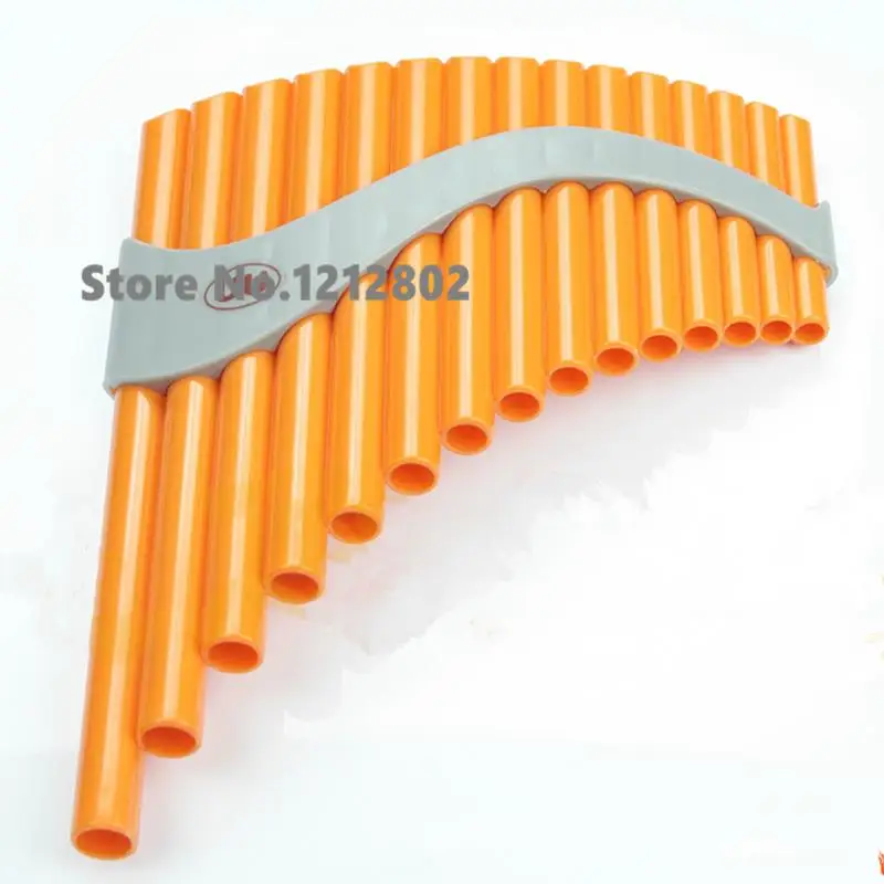PanFlute 15 أنابيب ABS الرياح أداة Panpipe G مفتاح Flauta اليدوية Panflute Flauta الشعبية آلات موسيقية 15 أنابيب عموم الناي