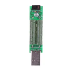 1 unidad USB Mini interfaz de descarga resistencia de carga con interruptor 2A 1A 72mm x 17mm resistencia: 1A-2A