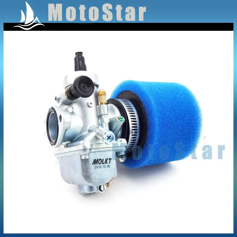 Molkt 26 мм Карбюратор Carb+ синий 45 мм воздушный фильтр для Lifan YX 125cc 140cc 150cc CRF50 китайский внедорожный питбайк