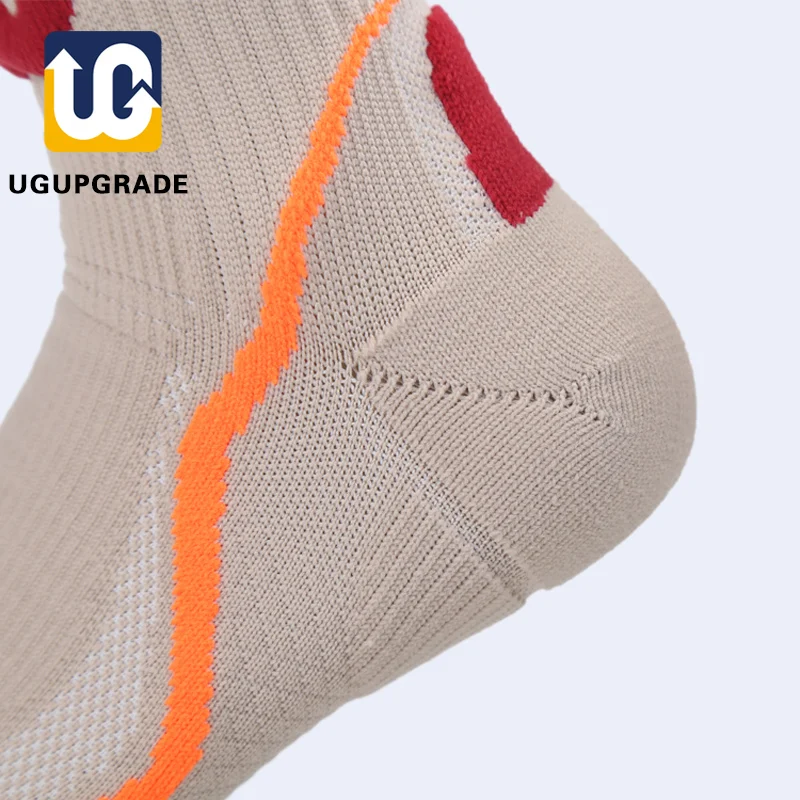 UG المرأة التدرج اللون الماس على شكل شعرية الغولف الجوارب الرياضة القطن كرة السلة كرة القدم الجوارب ل التزلج الدراجات