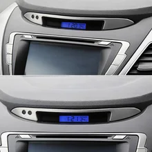 Coche-estilismo para el panel de mandos trim accesorios automotrices íntimo accesorios para Hyundai Elantra 2012, 2013, 2014, 2015, 2016