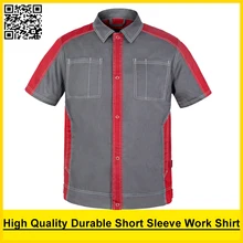 High quality Men’s short sleeve polo shirt polycotton workwear shirt work shirt engineer uniform jacket polo shirt