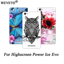 Чехол для телефона Highscreen power Ice Evo с рисунками красивых цветов, животных, башен, дизайнерский чехол для Highscreen power Ice Evo, чехол s