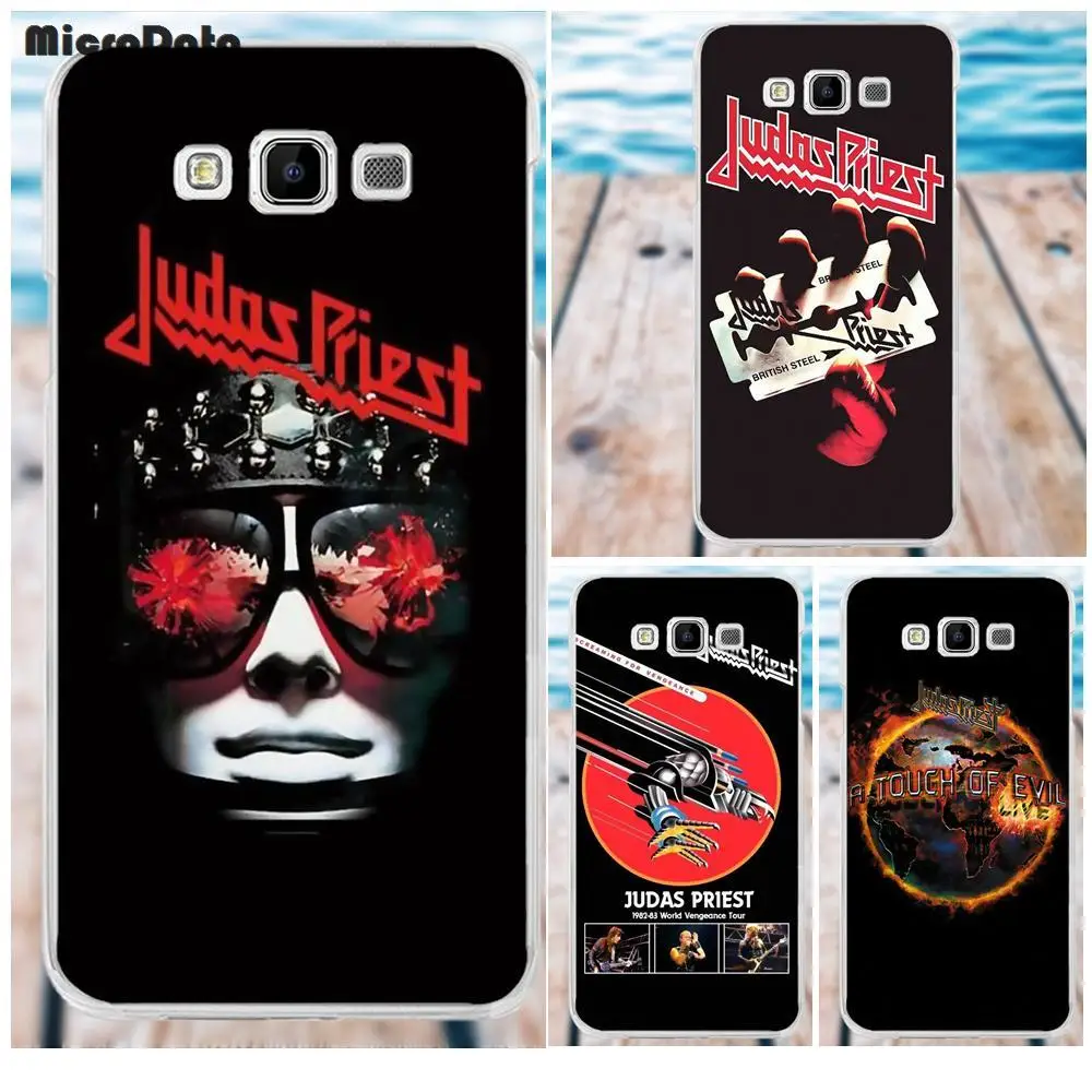 Микроданных мягкие чехлы для телефонов Judas Priest для samsung Galaxy A3 A5 A7 J1 J2 J3 J5 J7