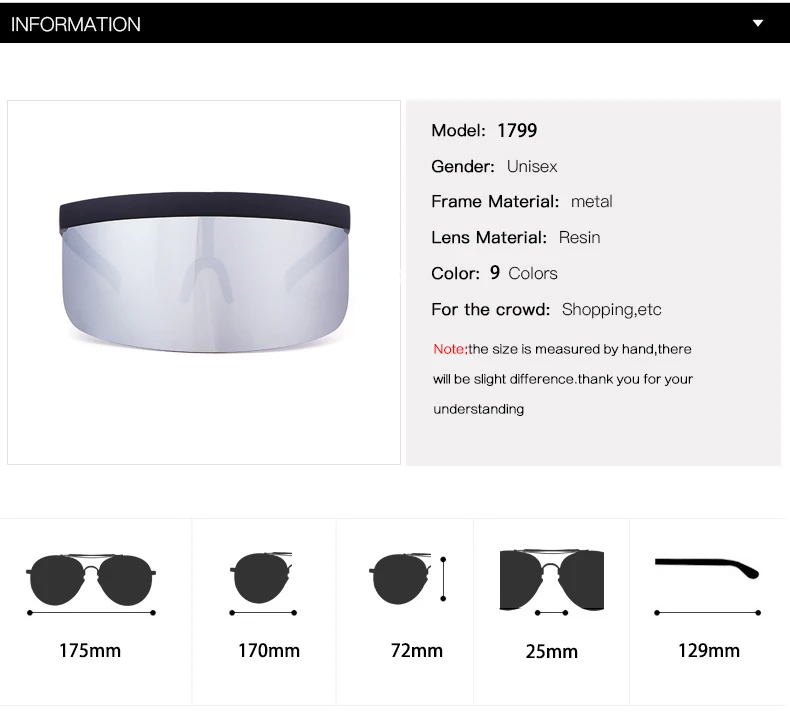 FU E винтажные сверхбольшие солнцезащитные очки с козырьком, женские солнцезащитные очки с плоским верхом, зеркальная маска, мужские ветрозащитные очки Gafas de sol