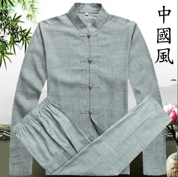 Spring atumn 2017 long sleeve linen font b shirt b font font b men b font