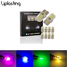 1 шт. T10 W5W 168 194 светодиодный интерьер автомобиля светильник силиконовая Автоматическая сигнальная лампа 12 V клиновидные боковые парковочная лампа стайлинга автомобилей