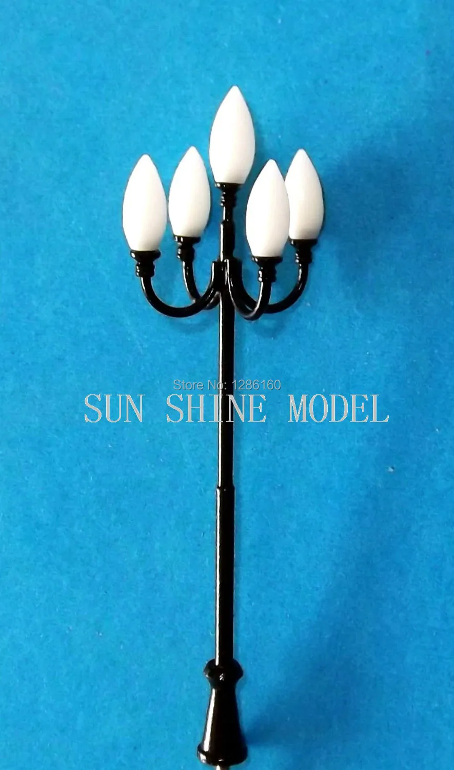K2-14 HO 2pcs SCALE MODEL RAILWAY STREET LEDS LAMPPOSTS/LIGHTS NEW | Игрушки и хобби