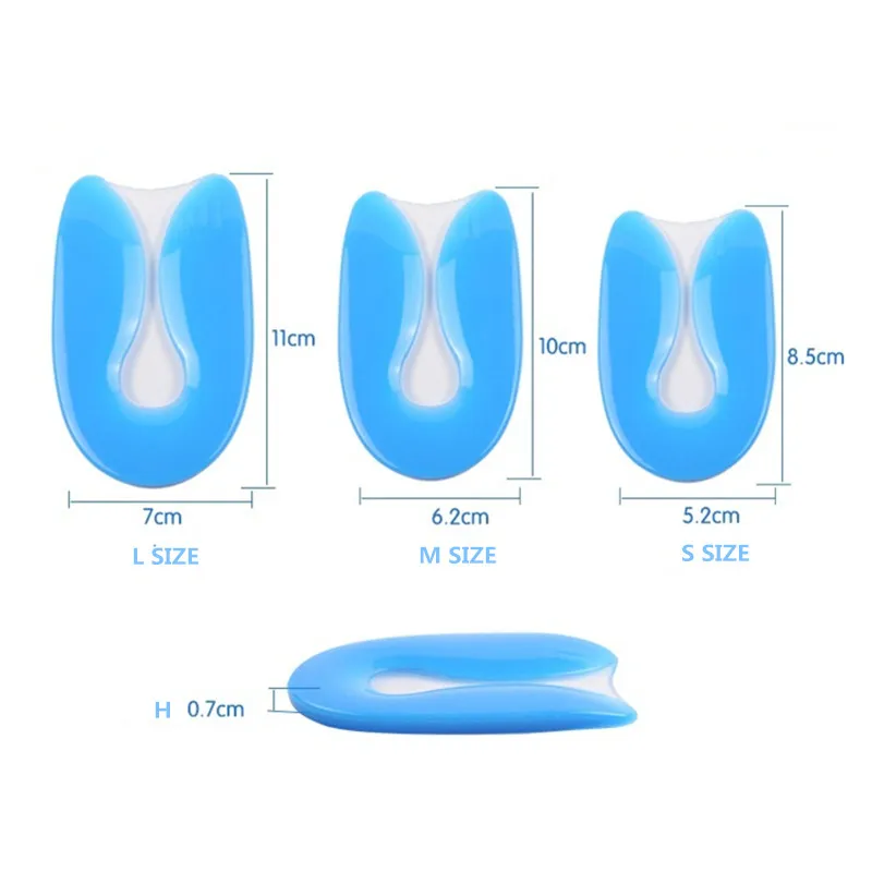 100% gel de siliciu medical pentru pinten protectori silicon pentru călcâi accesorii pentru fasciita plantară pantofi branțuri ortopedice_voghion.com
