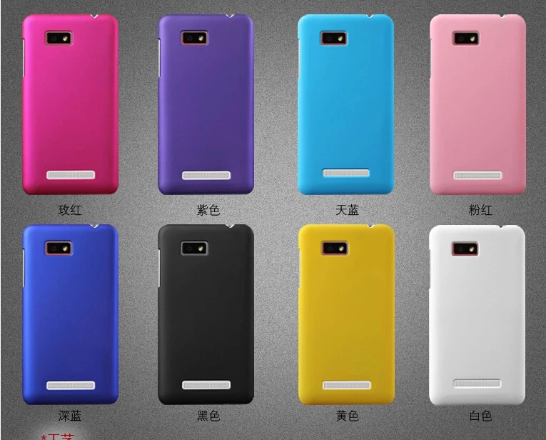 

Desire 400 Cover,Colorful Rubber Matte Hard Back Cover Case For HTC Desire 400 Dual sim Back Case
