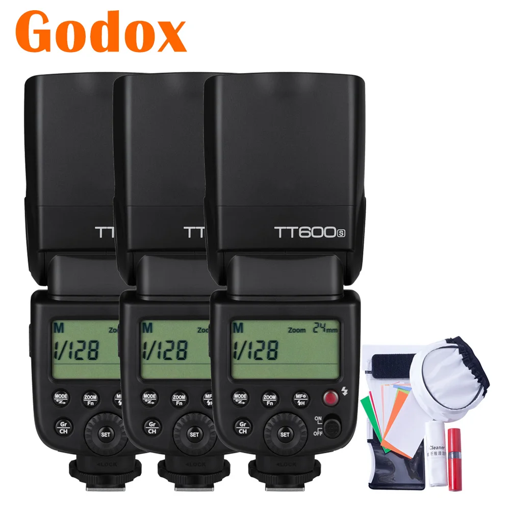 

Godox TT600S 2.4G HSS Wireless Speedlite Camera Flash Speedflash for Sony A68 A99 A7S A7RIII A77S A9 Mi Hot Shoe Camera
