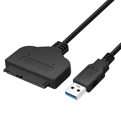 USB 3,0 к SATA 7 + 15pin жесткий диск кабель и конвертер 2,5 дюйм(ов) ноутбук SSD HDD жесткий диск SATA Кабель-адаптер конвертер шнур