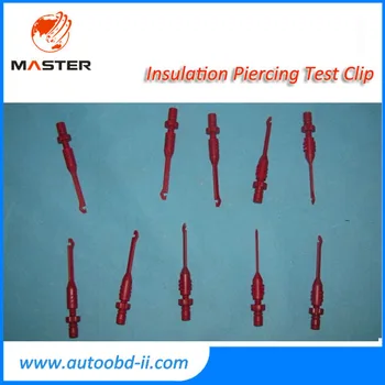 

Plastic Cable Clips 10pcs/lot MST-08-Clip High Quality Insulation Piercing Test Clip New Puncture Damp Tool