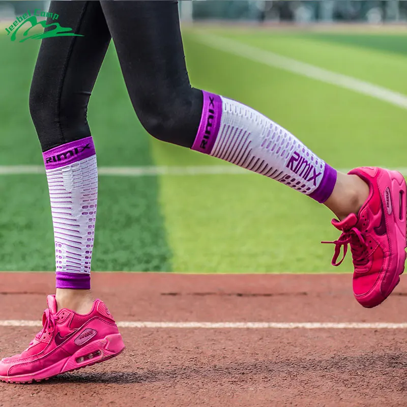 

Jeebel Running Legwarmers Sport Men Women Knee Set Compression Sleeve Leg Muscle Protection Cycling Leg Warmers Leggings