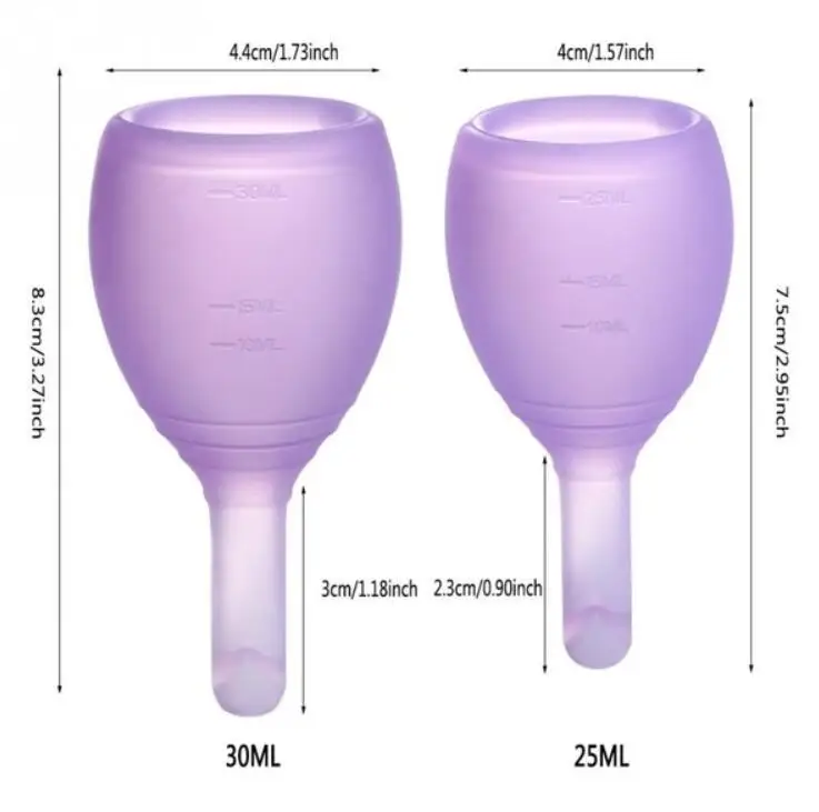 1 шт менструальная чашка стерилизатор период чашка медицинский силиконовый многоразовый Дамский Кубок копа менструальная Женская чашка для гигиены menstrumelle
