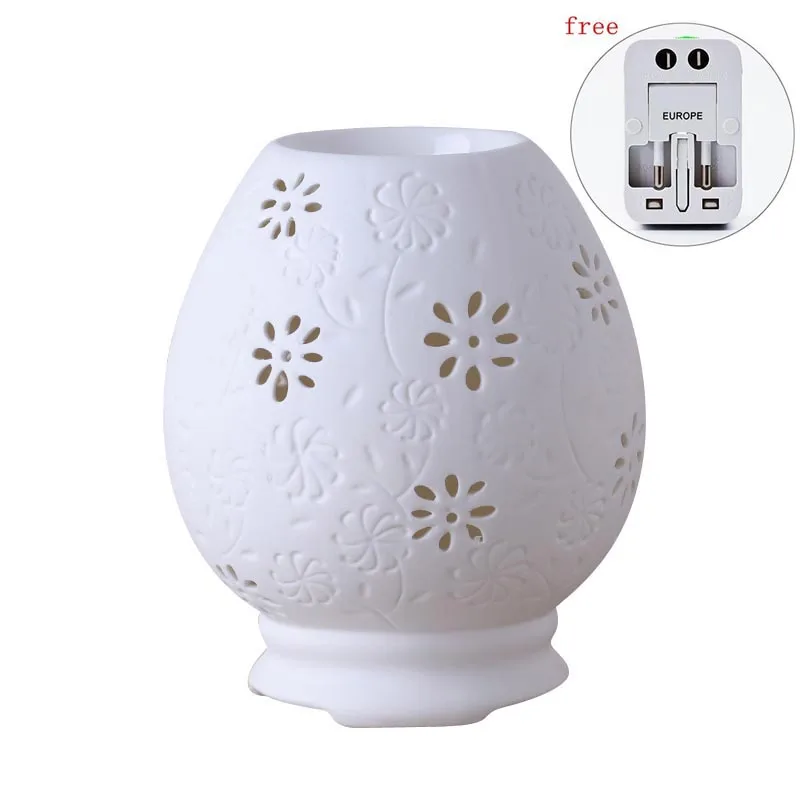 Электрический керамический диффузор для духов 220 В|aroma stove|aromatherapy lamplamp burners |