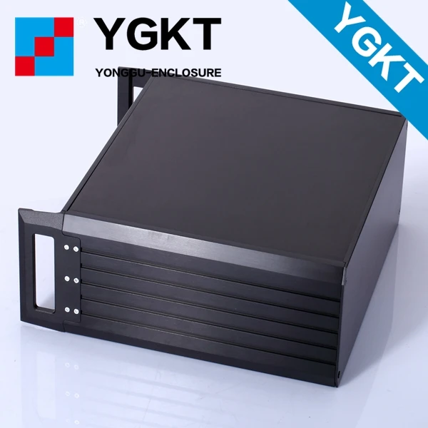 337*132-300mm (wxhxd) 3u  wall mounting aluminum project pcb electronic case/aluminum housing/customized junction box