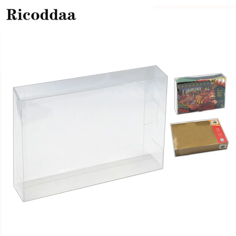 Clear Plastic Game Cartridge Cases For Gameboy Storage Box Protector Holder Cover Shell For Nintendo GBA SP Game Boy GameBoy