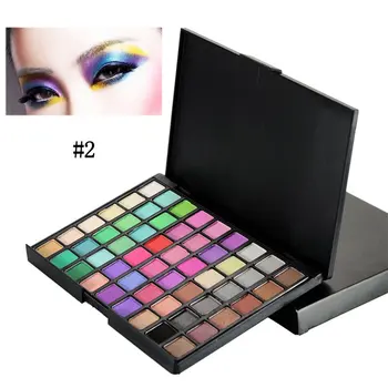 

Eyeshadow Palatte Glitter Injections Pressed Shimmer Matte Make Up Cosmetic Eye Shadow 54 Colors
