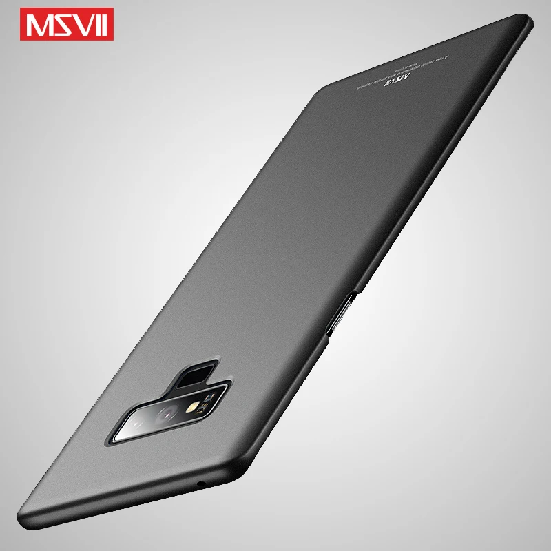

For Samsung Note 9 Case Cover Luxuru Simple Silm Hard PC Back Cover For Samsung Galaxy Note9 Cases Msvii Protector Phone Coque