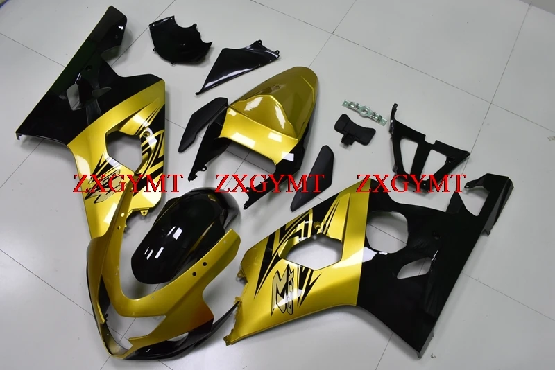 

Full Body Kits for for Suzuki GSXR600 2004 - 2005 K4 Fairings GSXR 600 2004 Gold Black Fairings GSX-R750 04