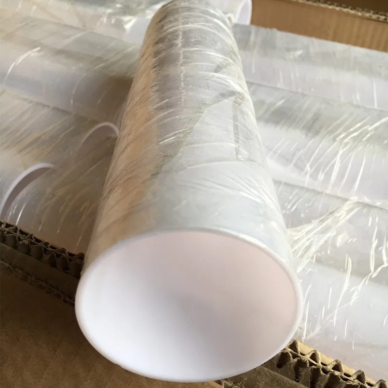 

8pcs Milky White Acrylic Tubes OD60x2x1000mm Extrude Led light Tubing PMMA Plastic Building Material Home Improvement Lampshades
