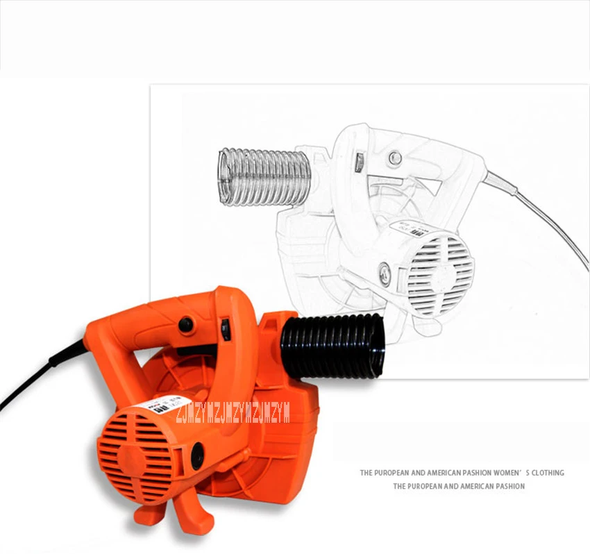 220 В 1280 Вт выдув и всасывание двойного назначения чистящие инструменты промышленный пылесборник воздуходувка настенный шлифовальный станок универсальный всасывающий вентилятор