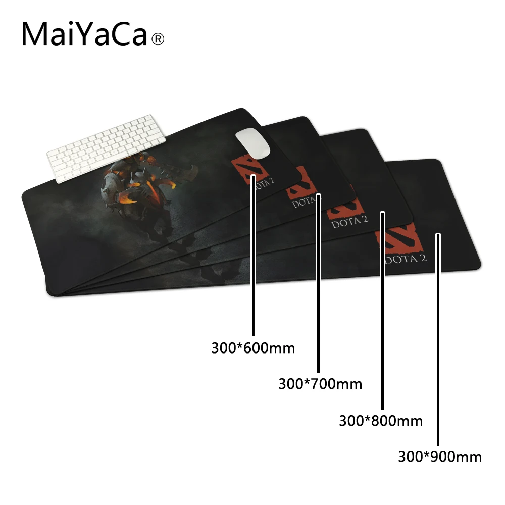  MaiYaCa 2017 New Simple Design Speed Computer Gaming Mouse Pad Gamer DOTA 2 Game Rugs Game Rugs Ver