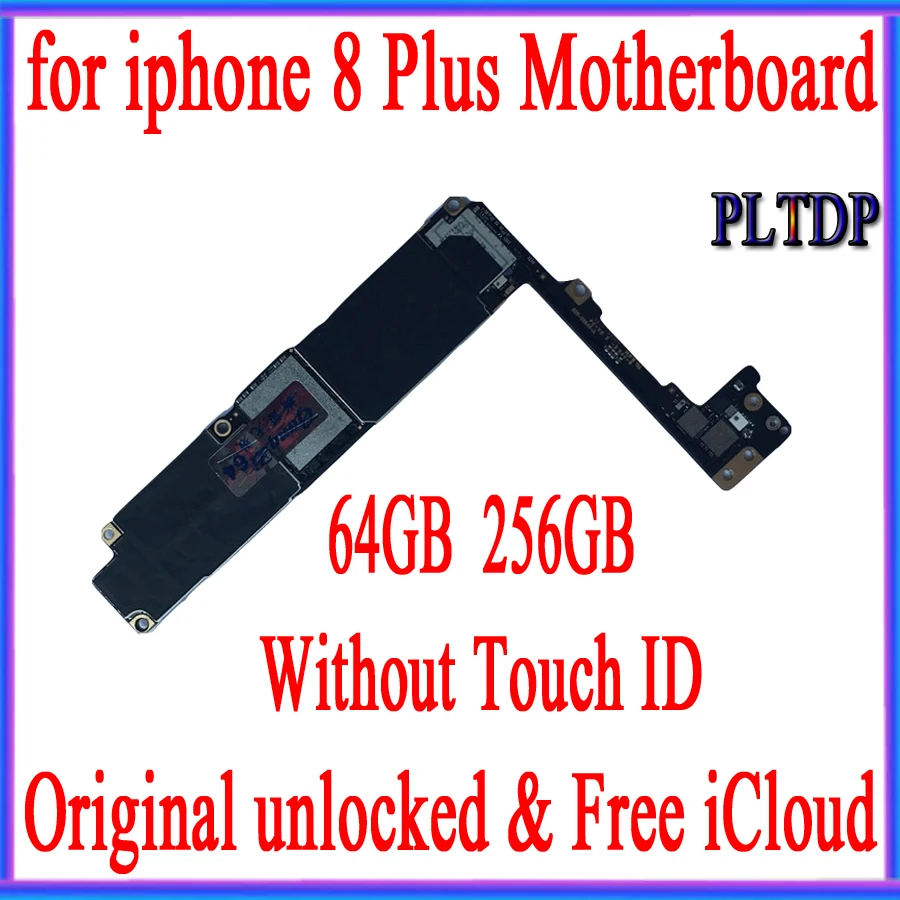 Для iphone 8 Plus материнская плата с полной разблокировкой, для iphone 8 P материнская плата с/без Touch ID