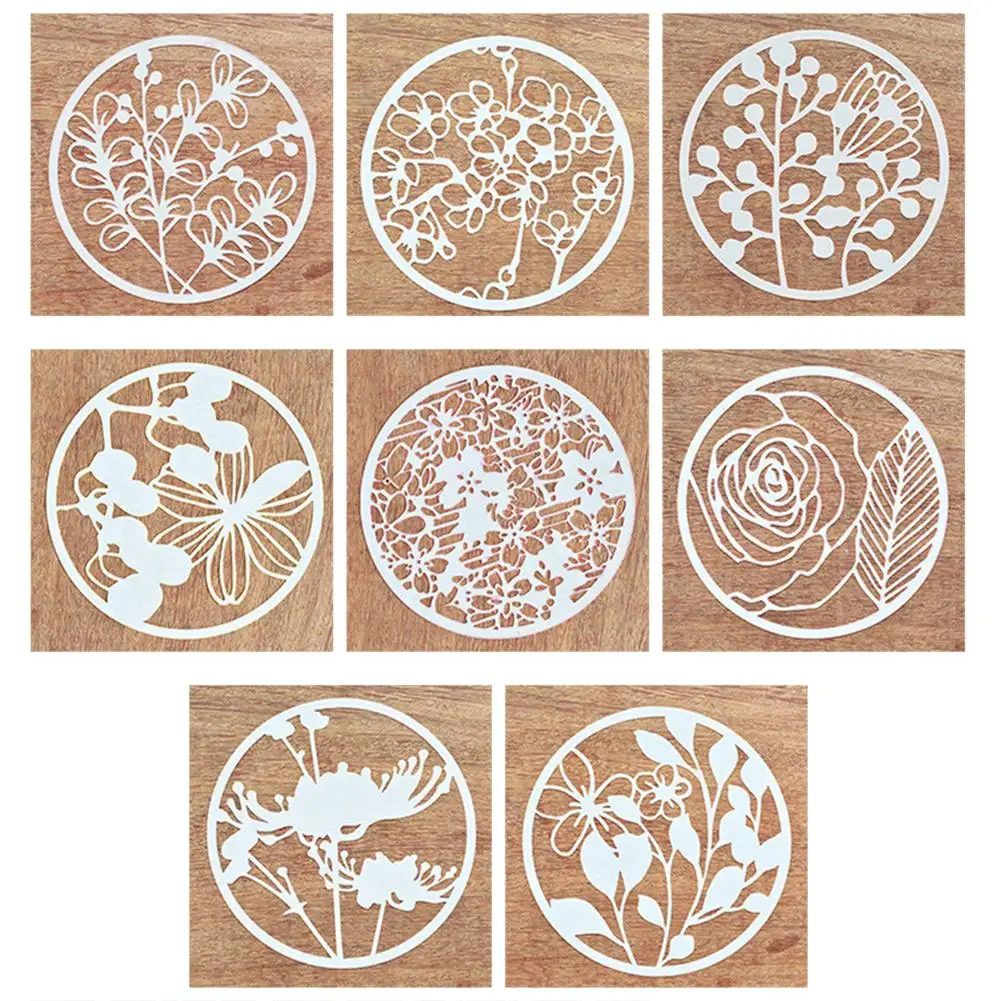 Buy 8pcs/set Window Decoration Paper Cutting Series