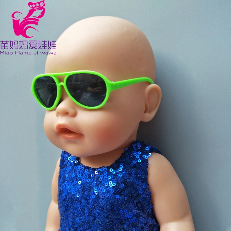 for New born baby dolls Sun Glasses accessory also fit for 18 inch girl