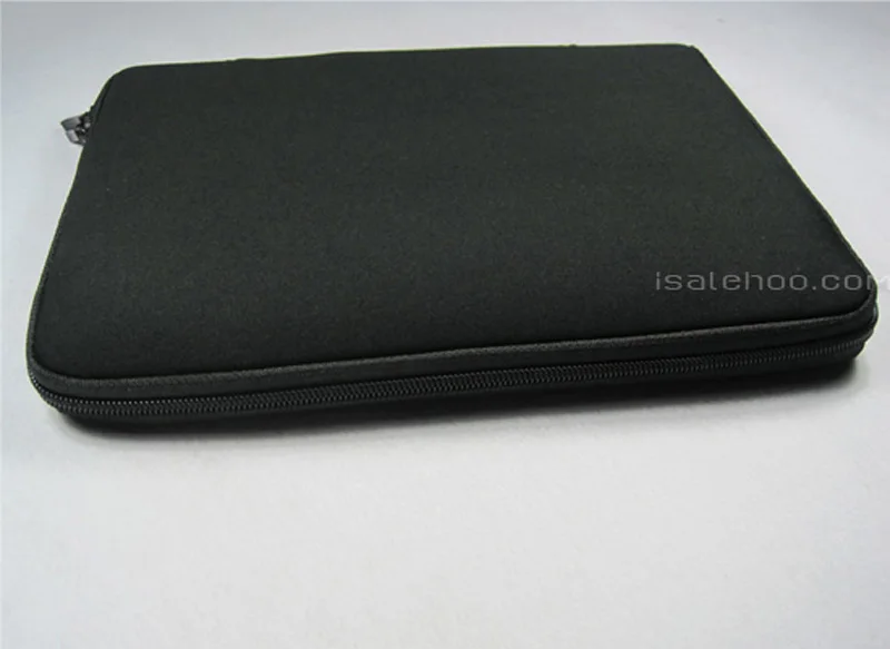 Black 13 inch Laptop Sleeve Case Bag Notebook Computer Briefcase Cover pouch W/4 straps For 13\