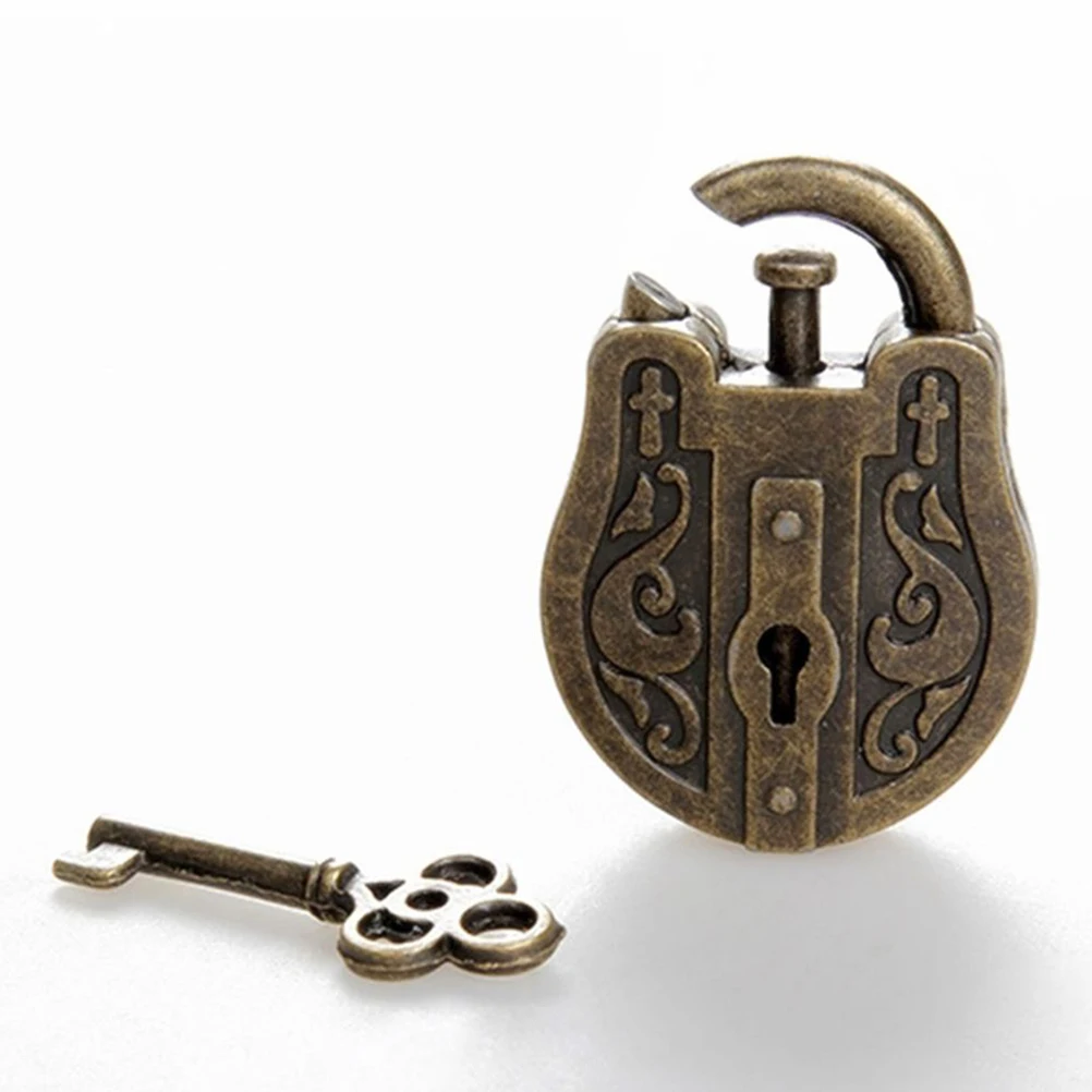 

Children'S Adult Puzzle Toys Vintage Metal Lock With Key Puzzle Toy Early Learning Educational Toys Kids Educational Toys Gift