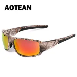 Горячая Распродажа Мужская Мода Camo Поляризационные солнечные очки для вождения Camo Для Мужчин's UV400 очки Рыбалка Охота очки