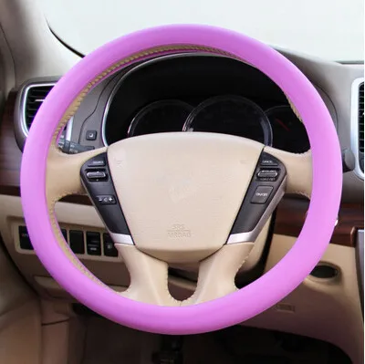 Стайлинг автомобиля силиконовый чехол на руль для Nissan Teana X Trail Qashqai Livina Sylphy Tiida Sunny