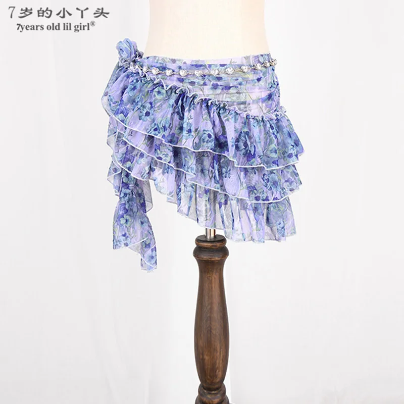 

Belly Dance Belt Hip scarf Mesh Gothic Tribal Belly Dance Over ScarfBL21-26