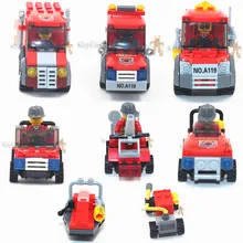 2016 New 1pcs/set Fire Series Building Blocks Brick Toys for Boys Girls Children Kids Blocks Compatible with lepin