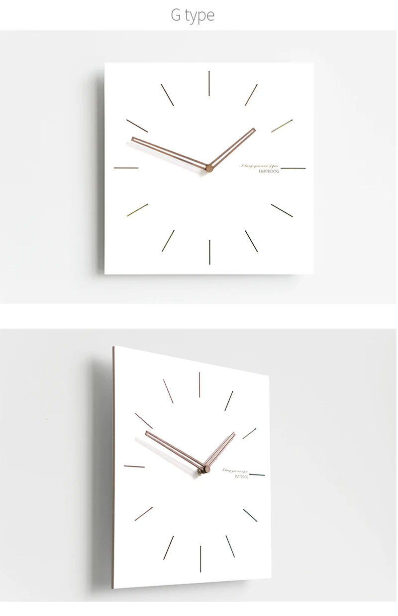  Digit Watch Wall 3d Wall Watch Wood Vinil Clock Silenciador Airsoft Screen Separators Kingdom Hearts Kids Room Clock Home (15)