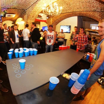 

Adult Beer Pong Entertainment Drinking Game Party Toys Drin King Interactive Board Game Novelty Funny Toy 12 Pong and 24 Cups