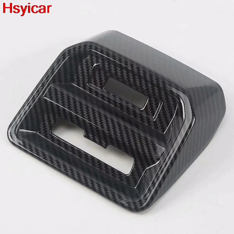 

Hsyicar For Volkswagen Tiguan MK2 2017 2018 2019 Rear Armrest USB Charger Frame Sticker Cover Trim Interior Accessories ABS