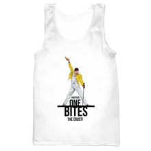 Для Мужчин's Фредди Меркьюри queen Группа 3D печатных майка для мужчин модные летние на бретелях work out мужчин женские топы