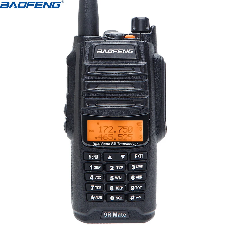 Baofeng UV-9R mate 10 Вт Мощность 4500 мАч двухдиапазонный CB Ham радио HF трансивер портативная рация 10 км Lange UV-9R Plus