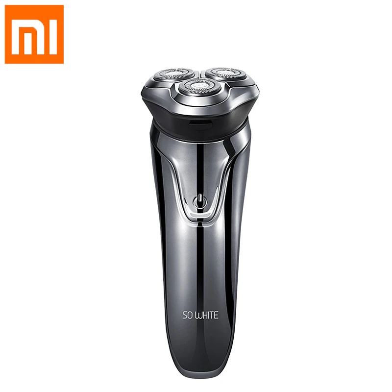 

Xiaomi So White ES3 Electric Shaver for Men Mijia 3D Smart Control Beard Trimer Razor USB Charging Shaving Machine from Youpin