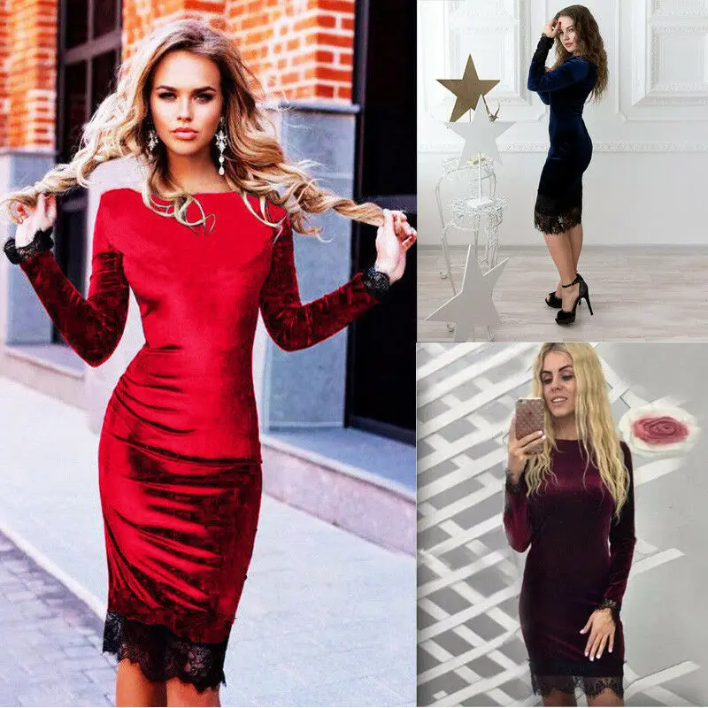 

Vintage Dresses Boho Casual O Neck Belt Lace Up Tunic Draped Long Sleeve Bodycon Casual Party Evening Cocktail Lace Dress