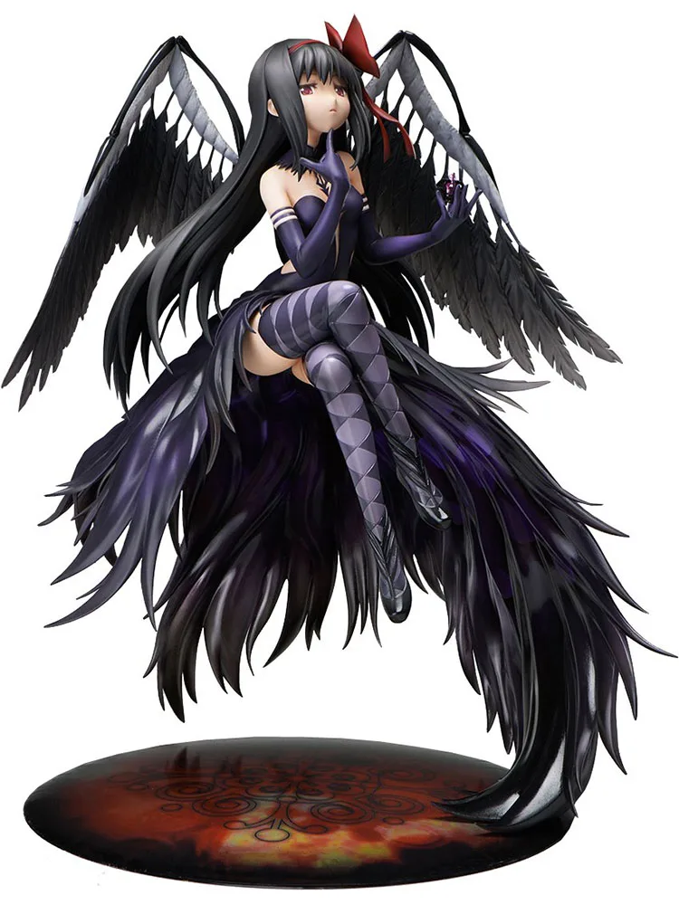 

New Anime Puella Magi Madoka Magica Homura Akemi PVC Action Figure 24cm Japan Anime Figure Model Toys Collectibles Gift T499
