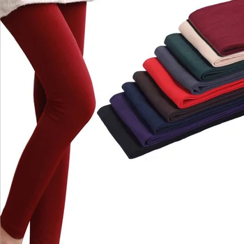 

2018 Fashion Winter Leggings Women Warm Leggins Black Legins mujer Woman Clothes Pants workout leggings