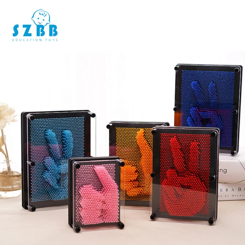 

SZ STEAM Children Funny Toy 3D Clone Hand Model Needle Art Carving Hand Shape Model Toy Children Toy Kids Educational Toys
