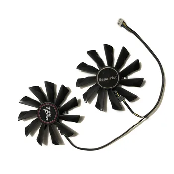 

2pcs/set 95mm GTX970/960/950 GPU Cooler Graphics Fan For GeForce GTX 970 MSI GTX 960 GTX950 VGA Video Cards Cooling