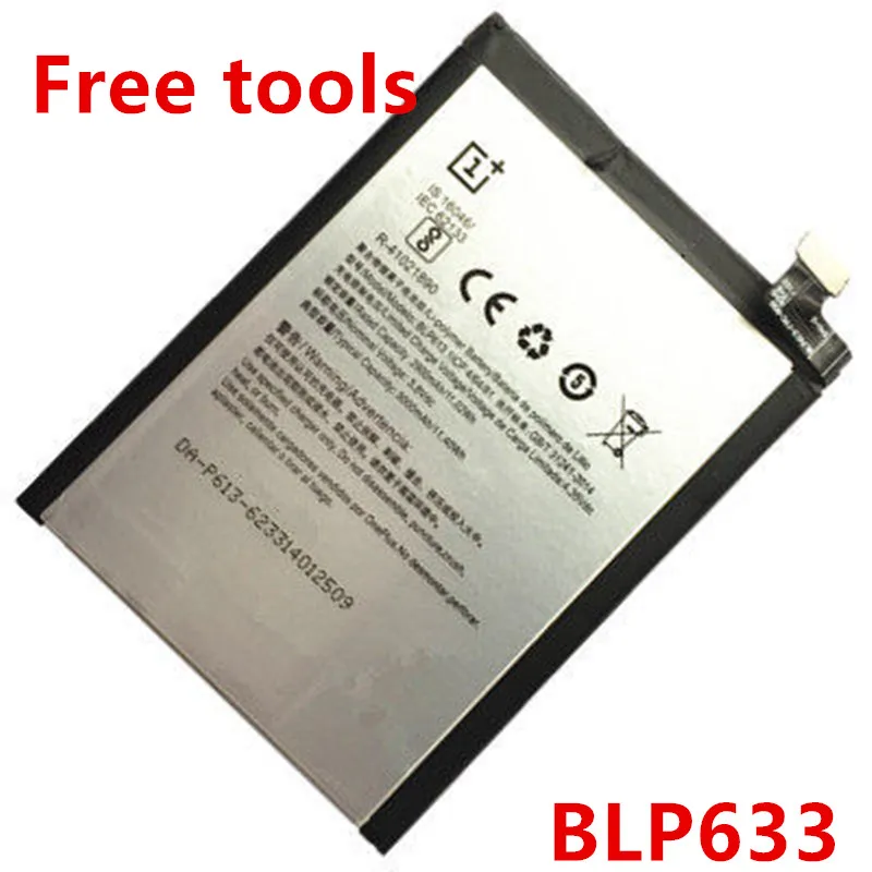 

BLP633 3400mAh Phone Battery For Oneplus 3T A3010 A3003 One Plus 1+3T Battery Neucombbt